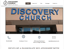 Tablet Screenshot of discoverynlv.com